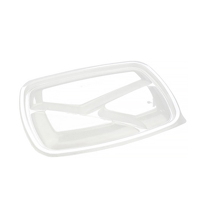 Plastic Deksel voor Deli Container PP Rechthoekige vorm 3C zwart 23x17cm (75 stuks) Plastic Deksel voor Deli Container PP Rechthoekige vorm 3C zwart 23x17cm (75 stuks)