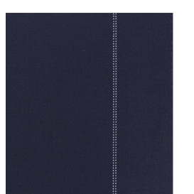 Katoenen placemat "Day Drap" donker blauw 32x45cm (12 stuks) 