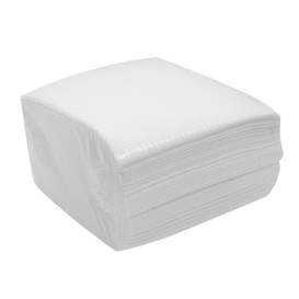 Wegwerp Airlaid handdoek voor Haarsalon wit 40x80cm 50g/m² (500 stuks)
