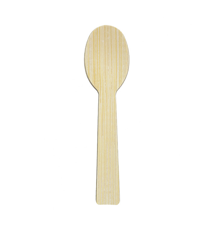 Bamboe Lepel 9cm (1.200 Stuks) Bamboe Lepel 9cm (1.200 Stuks)