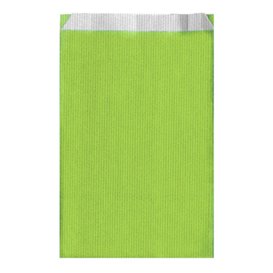 Papieren envelop groen Anise 12+5x18cm 