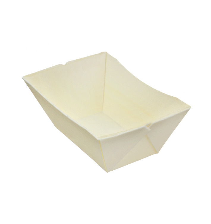 Amuse Bootje Hout 140ml 10,7x6,7cm (24 Stuks) Amuse Bootje Hout 140ml 10,7x6,7cm (24 Stuks)