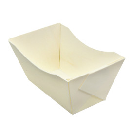 Amuse Bootje Hout 320ml 13,3x7,5cm (12 Stuks)