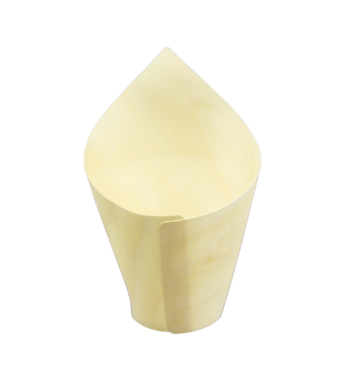 Hout Proeven Kegel 11cm (1.000 Stuks) Hout Proeven Kegel 11cm (1.000 Stuks)