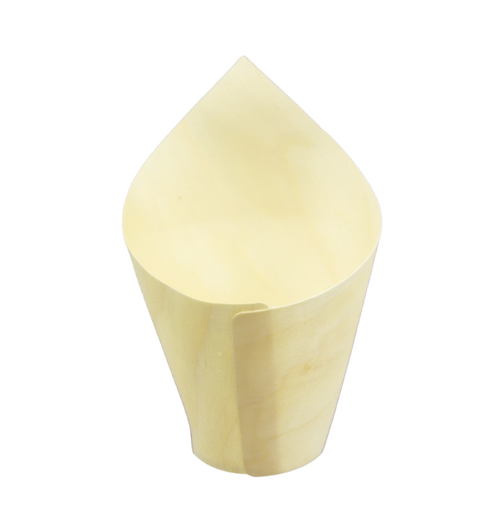 Hout Proeven Kegel 14cm (1.000 Stuks) Hout Proeven Kegel 14cm (1.000 Stuks)