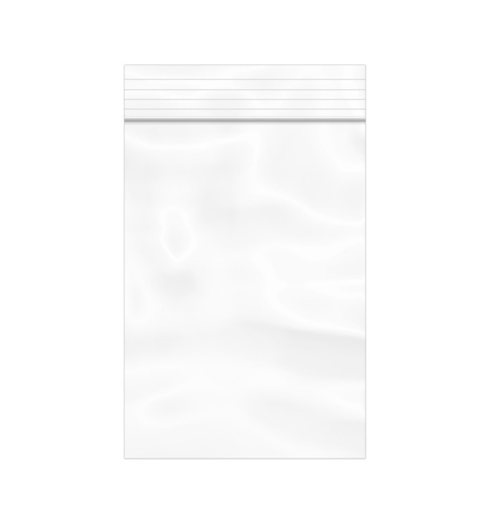 Plastic zak met rits drukknoopsluiting 7x10cm G-200 (1000 stuks) Plastic zak met rits drukknoopsluiting 7x10cm G-200 (1000 stuks)