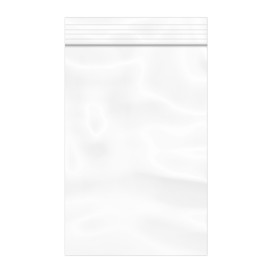 Plastic zak met rits drukknoopsluiting 12x18cm G-200 (1000 stuks)