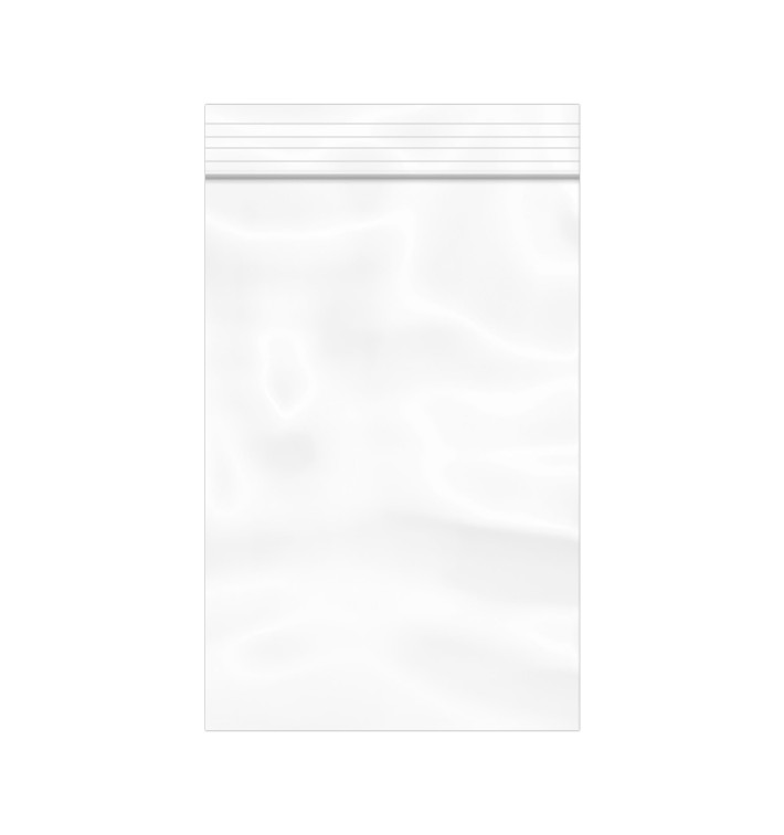 Plastic zak met rits drukknoopsluiting 12x18cm G-200 (1000 stuks) Plastic zak met rits drukknoopsluiting 12x18cm G-200 (1000 stuks)