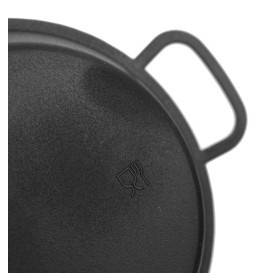 Zwarte Paella Pan van PP 120ml (200 Stuks)