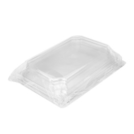 Plastic PET Deksel Container 500ml 20x12,5cm (12 Stuks)