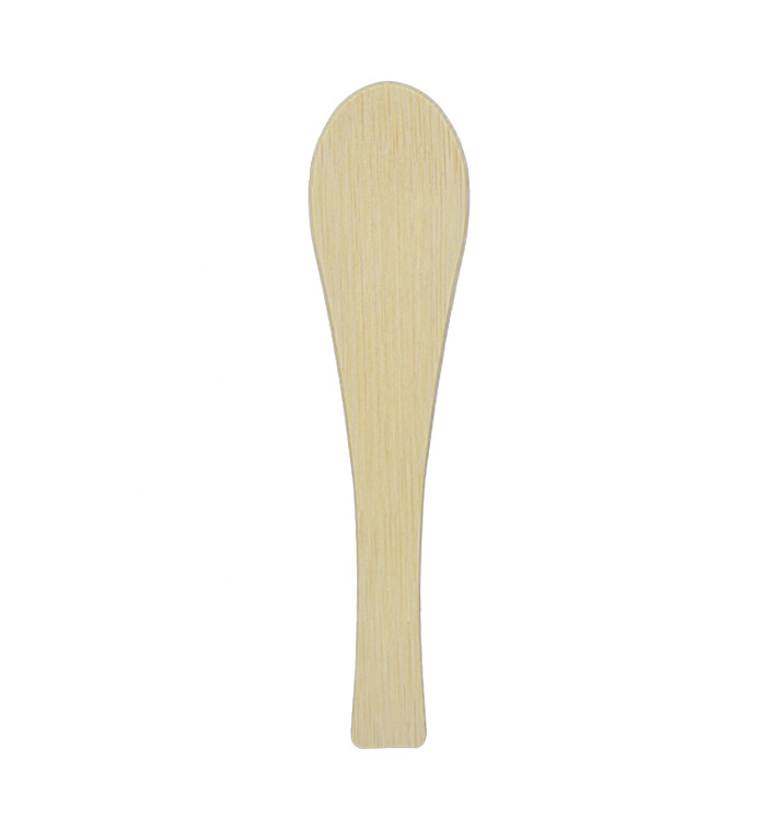 Bamboe Eetlepel 13,5cm (1.200 stuks) Bamboe Eetlepel 13,5cm (1.200 stuks)