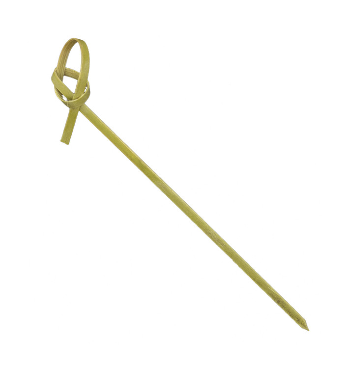 Natuurlijke Groene Prikkers “Strick” 10cm Bamboe (250 stuks) Natuurlijke Groene Prikkers “Strick” 10cm Bamboe (250 stuks)