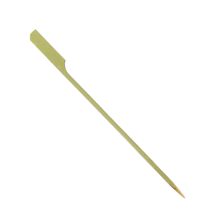 Bamboe vleespennen Golf Design Naturel groen 18cm (2.500 Stuks) Bamboe vleespennen Golf Design Naturel groen 18cm (2.500 Stuks)