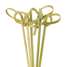 Natuurlijke Groene Prikkers “Strick” 10cm Bamboe (250 stuks) 