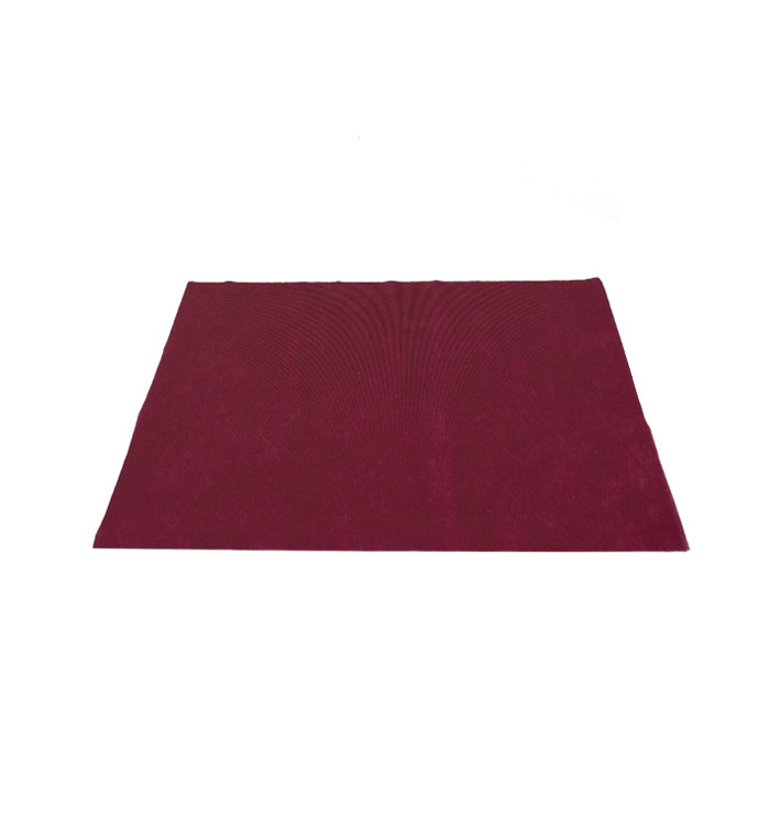 Novotex placemat bordeauxrood 50g 35x50cm (500 stuks) Novotex placemat bordeauxrood 50g 35x50cm (500 stuks)