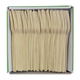 Bamboe Vork 9cm (50 Stuks)