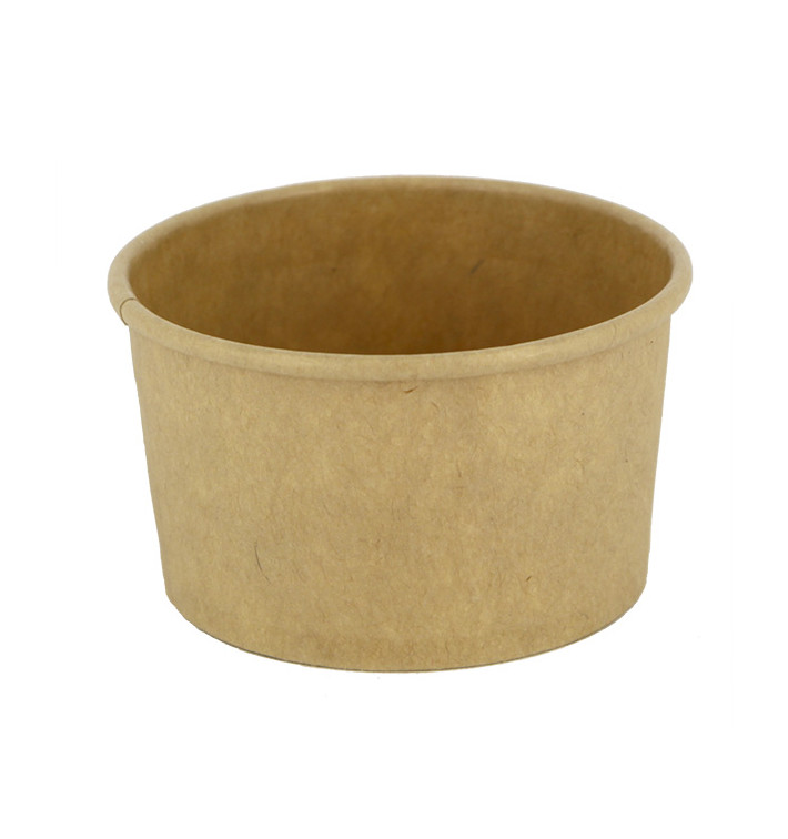 Kartonnen Kraft Pot voor sauzen 50ml Ø6,3cm (50 Units) Kartonnen Kraft Pot voor sauzen 50ml Ø6,3cm (50 Units)