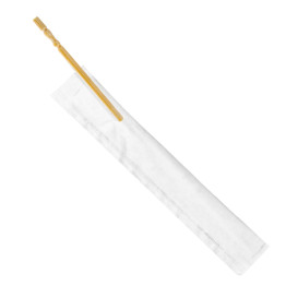 Houten tandenstoker Papieren verpakt 6,5cm (1 stuk)