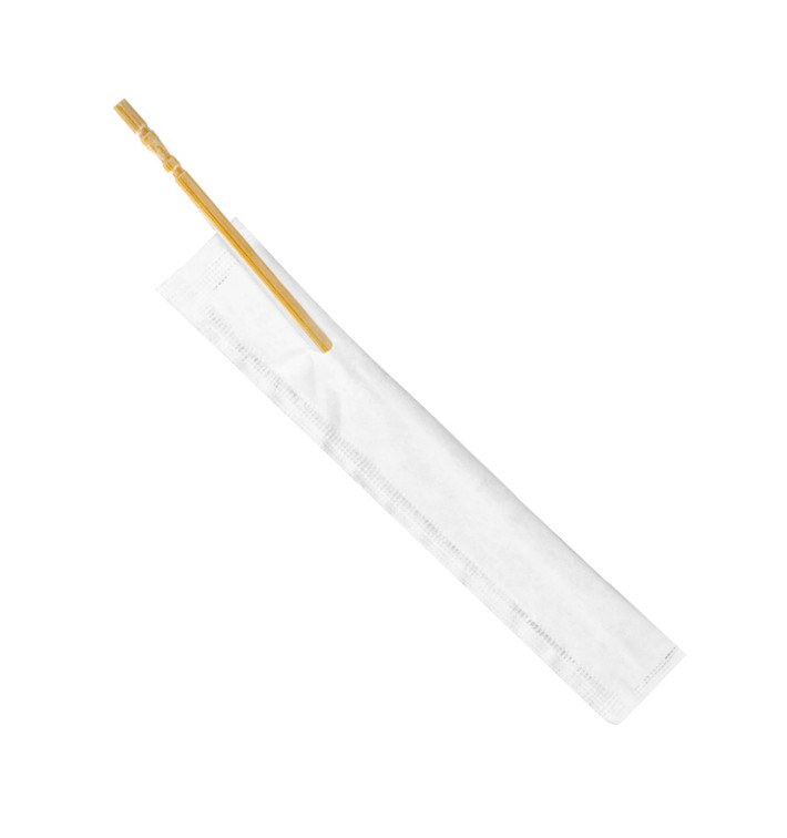 Houten tandenstoker Papieren verpakt 6,5cm (1 stuk) Houten tandenstoker Papieren verpakt 6,5cm (1 stuk)