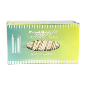 Houten tandenstoker verpakt 6,5cm (5 stuks)