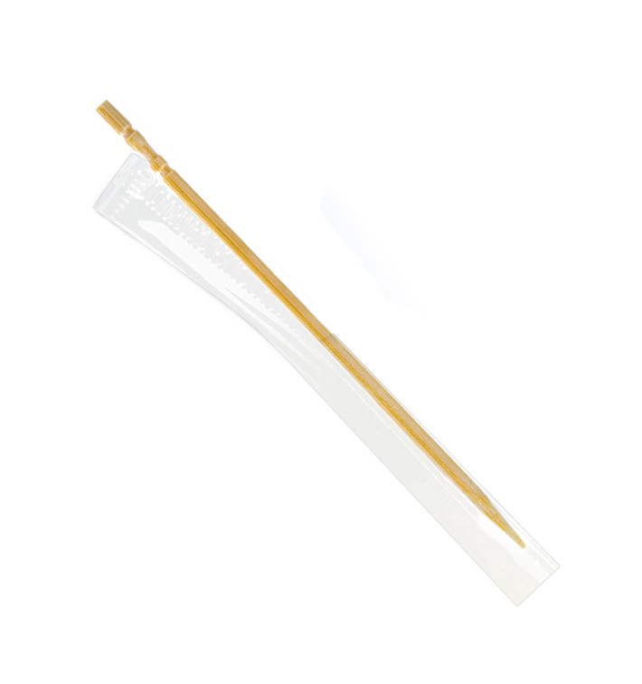 Houten tandenstoker verpakt 6,5cm (1 stuk) Houten tandenstoker verpakt 6,5cm (1 stuk)