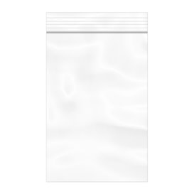 Plastic zak met rits drukknoopsluiting 12x18cm G-300 (100 stuks) 