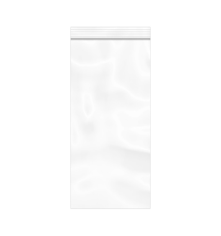 Plastic zak met rits drukknoopsluiting 14x30cm G-300 (1000 stuks) Plastic zak met rits drukknoopsluiting 14x30cm G-300 (1000 stuks)