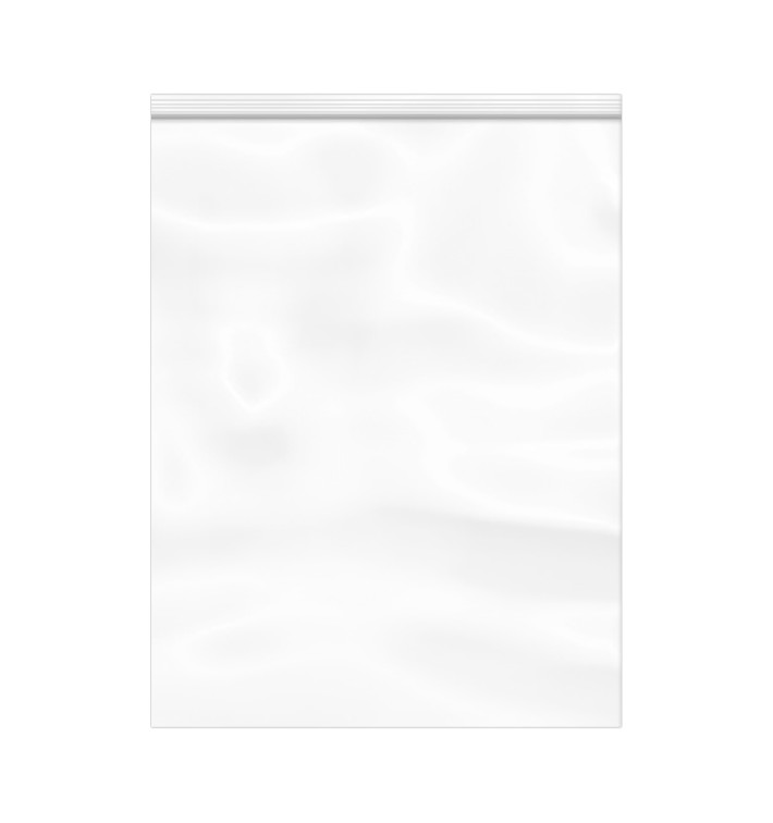 Plastic zak met rits drukknoopsluiting 50x65cm G-300 (50 stuks) Plastic zak met rits drukknoopsluiting 50x65cm G-300 (50 stuks)