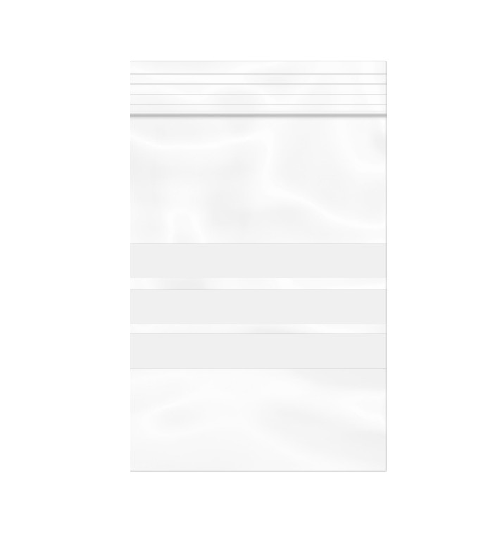 Plastic zak met rits drukknoopsluiting 7x10cm G-200 (1000 stuks) Plastic zak met rits drukknoopsluiting 7x10cm G-200 (1000 stuks)
