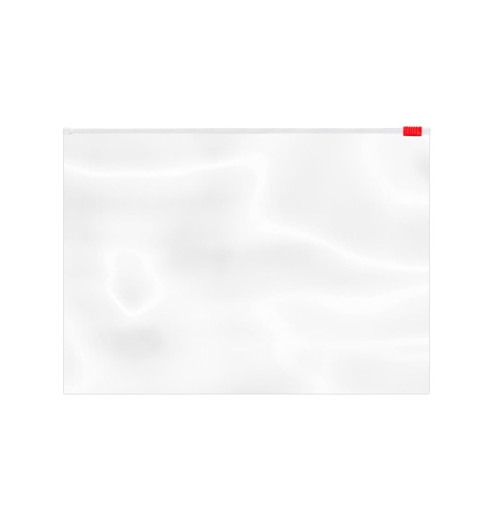 Plastic zak schuifrits G250 32x23cm (1000 stuks) Plastic zak schuifrits G250 32x23cm (1000 stuks)