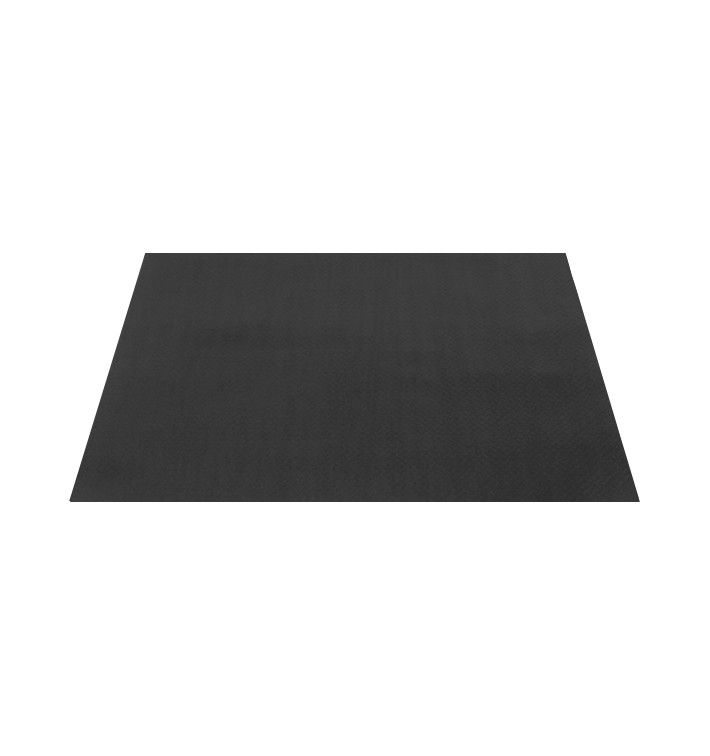 Placemat van Papier Zwarte 30x40cm 40g/m² (500 Stuks) Placemat van Papier Zwarte 30x40cm 40g/m² (500 Stuks)