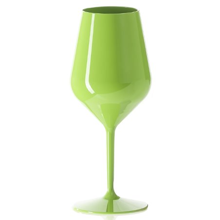 Herbruikbaar Durable Glas Wijn Tritan Groen 470ml (6 Stuks)