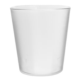 Herbruikbaar Glas “Tumbler” Frost 420ml (6 Stuks)