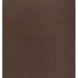 Papieren servet dubbel punt bruin 2C 33x33cm (1.200 stuks)