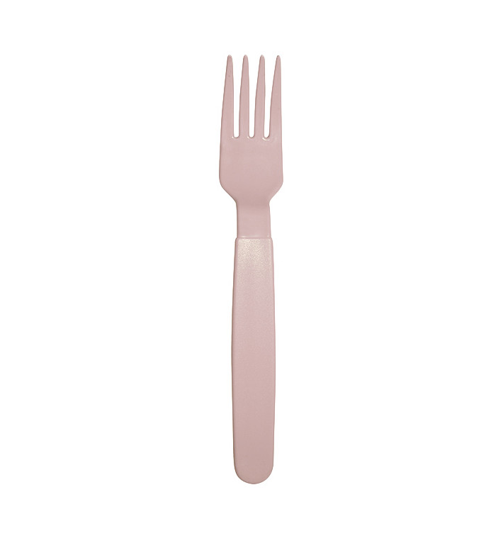 Herbruikbaar Duurzaam Vork PP Roze 18,5cm (180 Stuks) Herbruikbaar Duurzaam Vork PP Roze 18,5cm (180 Stuks)