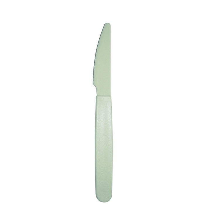 Herbruikbaar Duurzaam Mes PP 18,5cm Groen (6 Stuks) Herbruikbaar Duurzaam Mes PP 18,5cm Groen (6 Stuks)