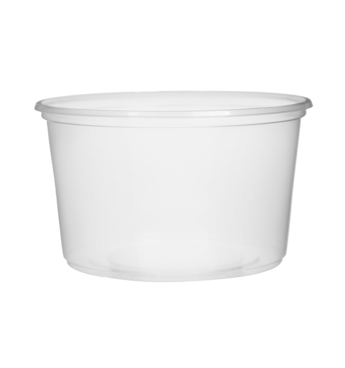Plastic deli Container transparant PP 300ml Ø10,5cm (100 stuks) Plastic deli Container transparant PP 300ml Ø10,5cm (100 stuks)