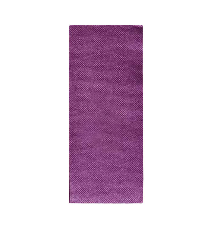 Papieren Servet Dubbel Punt 1/8 33x40cm "Old" Purper (2000 stuks) Papieren Servet Dubbel Punt 1/8 33x40cm "Old" Purper (2000 stuks)