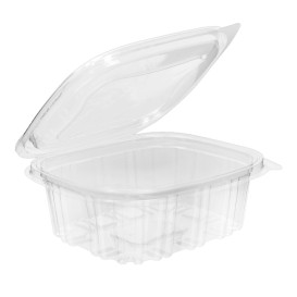 Plastic scharnierende Deli-Container OPS 250ml (50 stuks) 