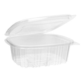 Plastic scharnierende Deli-Container OPS 500ml (600 stuks)