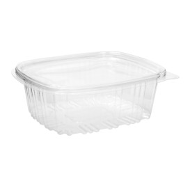 Plastic scharnierende Deli-Container OPS 500ml (600 stuks)