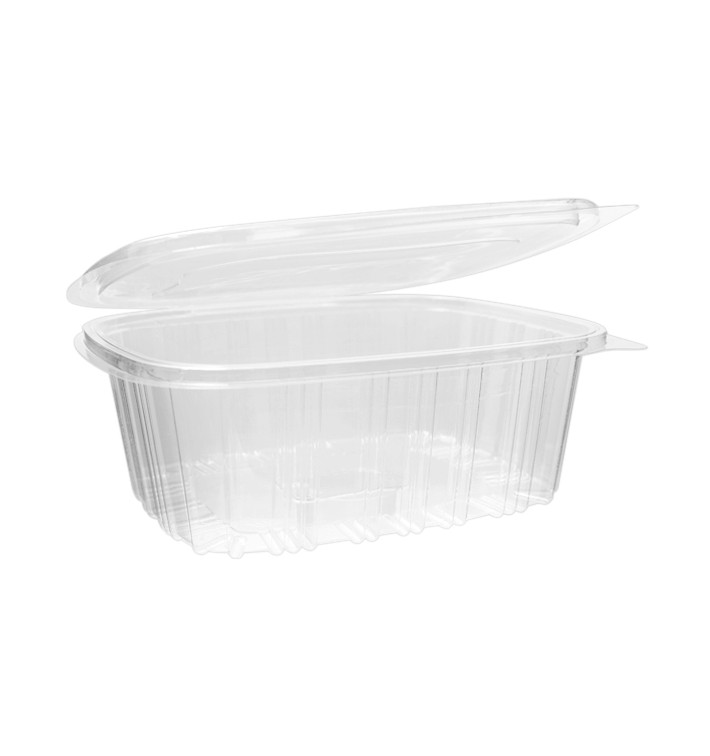 Plastic scharnierend Deksel OPS 2.000ml (200 stuks) Plastic scharnierend Deksel OPS 2.000ml (200 stuks)