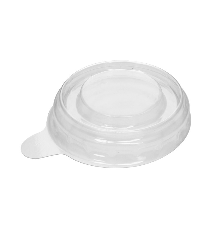 Transparant PET-Sauspotdeksel 30ml Ø4,4cm (50 Stuks) Transparant PET-Sauspotdeksel 30ml Ø4,4cm (50 Stuks)