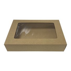 Kartonnen verpakking voor wraps kraft Ø8cm 12cm (1200 stuks)