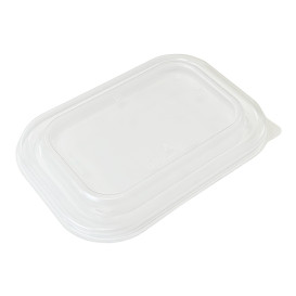 Papieren servet grijze rand 30x30cm (100 stuks) 