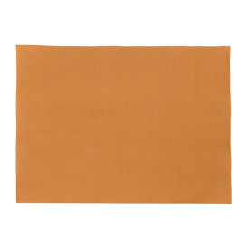 Papieren tafelkleed rol oranje 1x100m. 40g (1 stuk) 