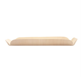 Houten steunplateau dienblad Rectangular 22x8x2 cm (200 stuks)