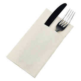 Zakvouw papieren servet Vaquero Crème 40x40cm (960 stuks) 