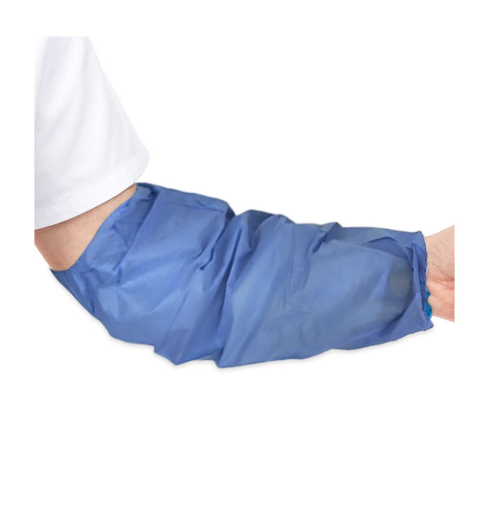 Wegwerp plastic Over omhulsel TST PP blauw 25x44cm (50 stuks) Wegwerp plastic Over omhulsel TST PP blauw 25x44cm (50 stuks)