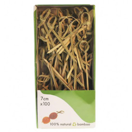 Bamboe Knoopprikker 7cm in een doosje (100 stuks) 